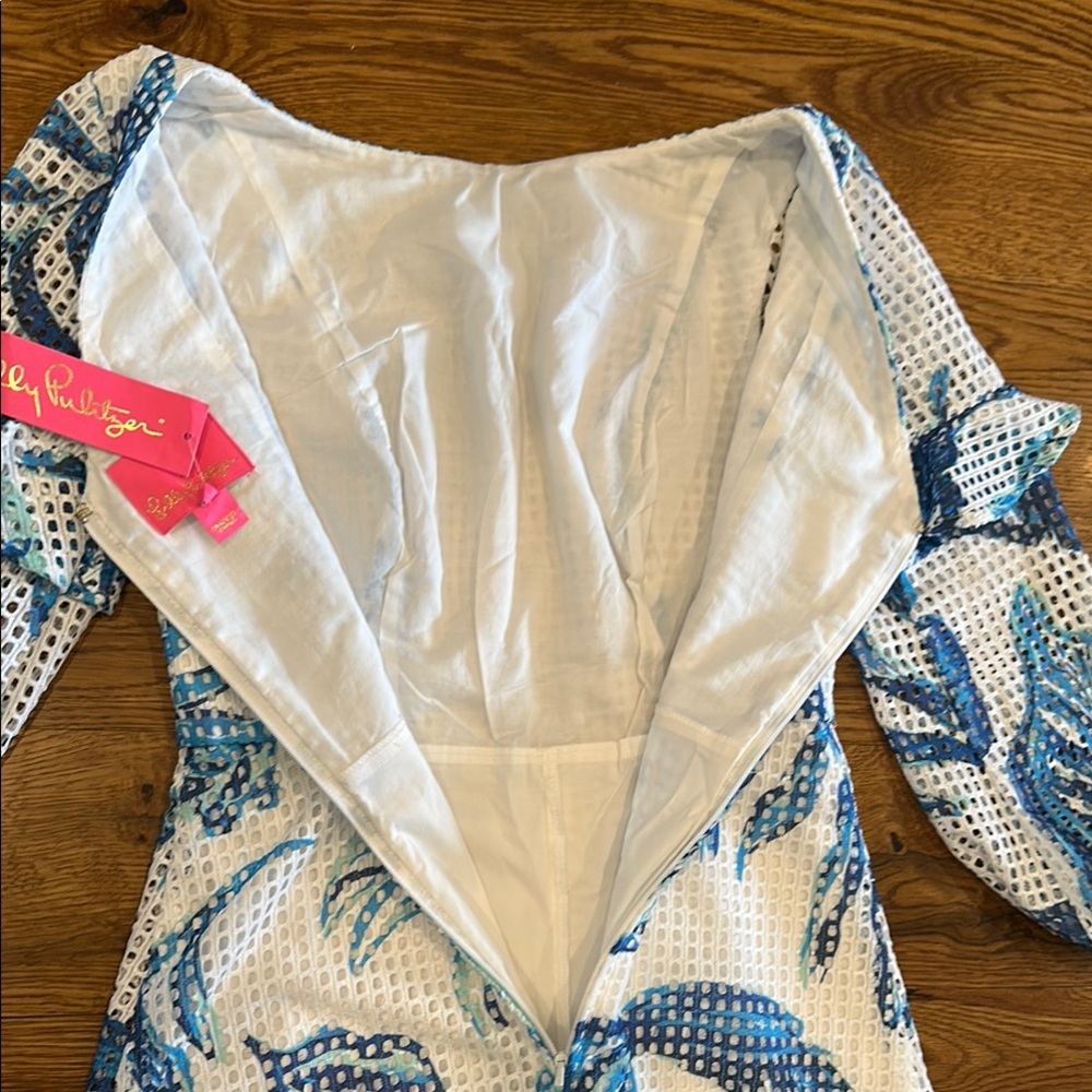 NWT Lilly Pulitzer Laurie Romper Dress. Size women’s 0 - Picture 7 of 9